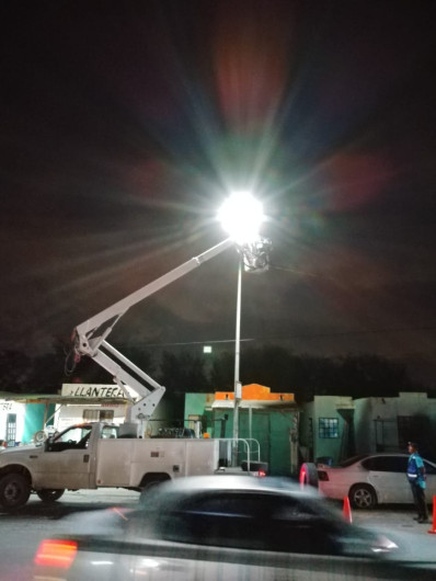 Con acciones intensivas Gobierno de Reynosa ilumina más colonias