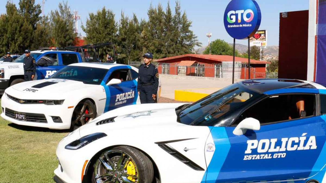 Presentan en Guanajuato patrullas para la FSPE