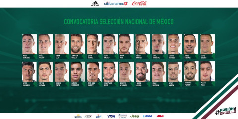 La primera convocatoria de Martino para la Selección Mexicana