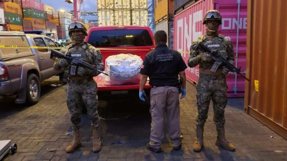 Asegura SEMAR más de 60kg de droga en Colima