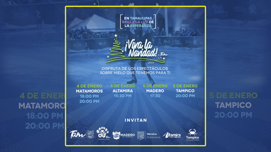 Invita Gobierno a espectáculos sobre hielo