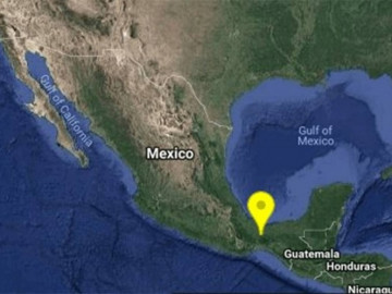 Sismo de 5.4 estremece al sur de Veracruz