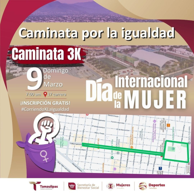 Alistan conmemoración del Día Internacional de la Mujer