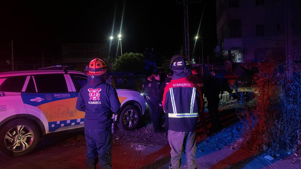 Diez vagones de tren descarrilan en Zacatecas; no hay heridos