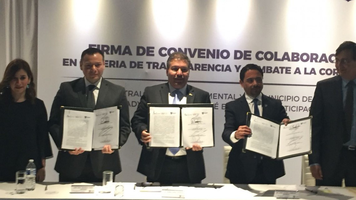 Firman convenio Madero y Estado para combatir la corrupción