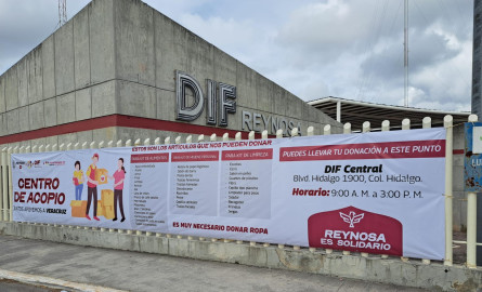 Llama DIF-Reynosa a la solidaridad ciudadana en apoyo a familias de Veracruz