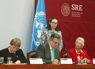 México y ONU-DH firman acuerdo de asesoría y asistencia en caso Ayotzinapa