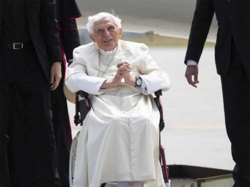 Vaticano asegura que salud de Benedicto XVI no es de preocupación