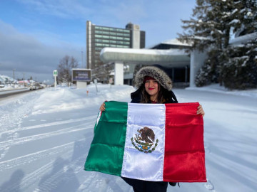 Universitaria reynosense gana beca de estudios en Canadá