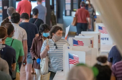 Caos en las primarias de Georgia por el nuevo sistema de votación