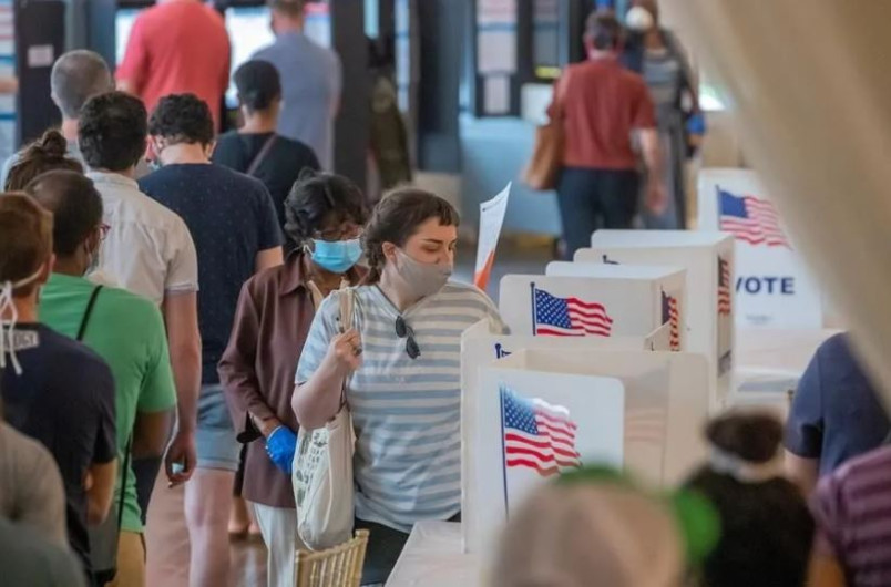 Caos en las primarias de Georgia por el nuevo sistema de votación