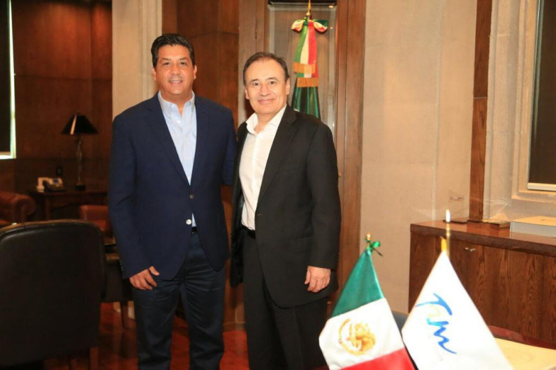 Se reúne gobernadador con Secretario de Seguridad