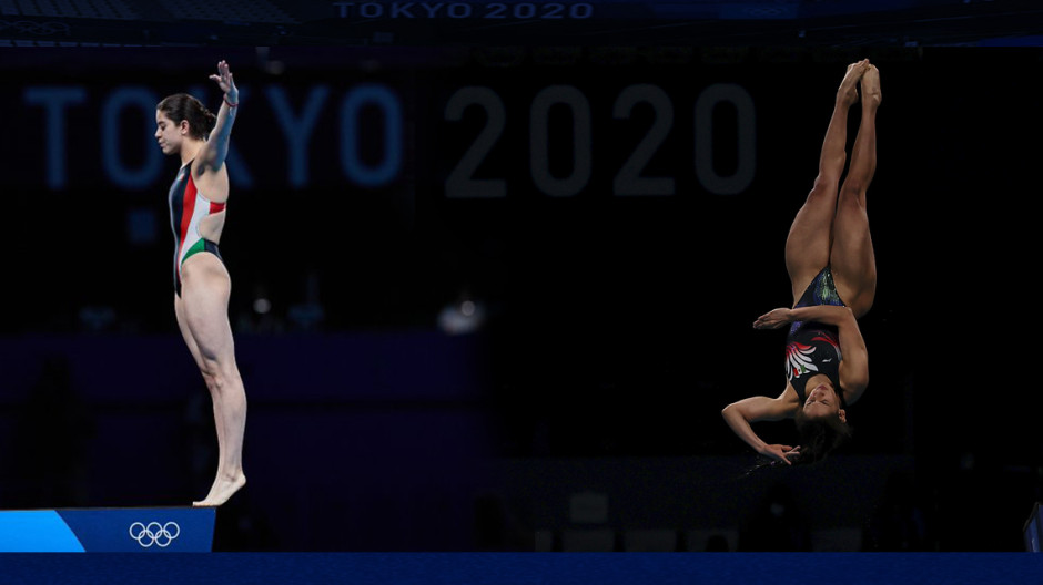 Gabriela Agúndez y Alejandra Orozco finalizan en 4to y 6to en final de plataforma de 10 metros 