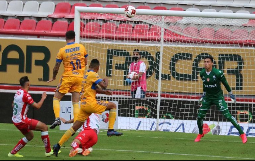 Tigres vence 3-0 al Necaxa en el inicio del Guard1anes