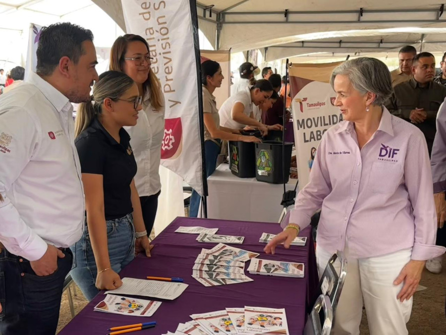 Participa STPS en jornadas asistenciales del DIF Tamaulipas, reafirmando  compromiso de un gobierno humanista y cercano a la gente
