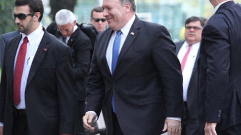 Concluye reunión de AMLO con Mike Pompeo y funcionarios de EU