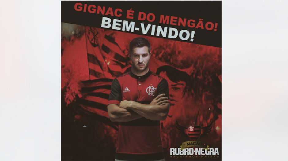 Flamengo busca robarle su Gignac a Tigres