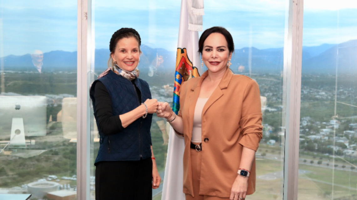 Gestiona Carmen Lilia proyectos estratégicos para Nvo Laredo en gira por Cd. Victoria  