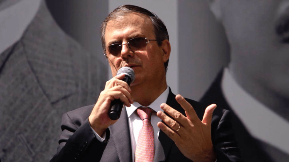 Marcelo Ebrard ya en Washington para reunión con Pompeo