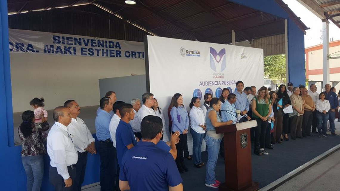 Realizan audiencia pública en colonia Reserva Territorial Campestre