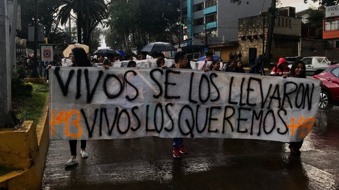 A 5 años del caso Ayotzinapa, manifestaciones en México y el Mundo exigen justicia