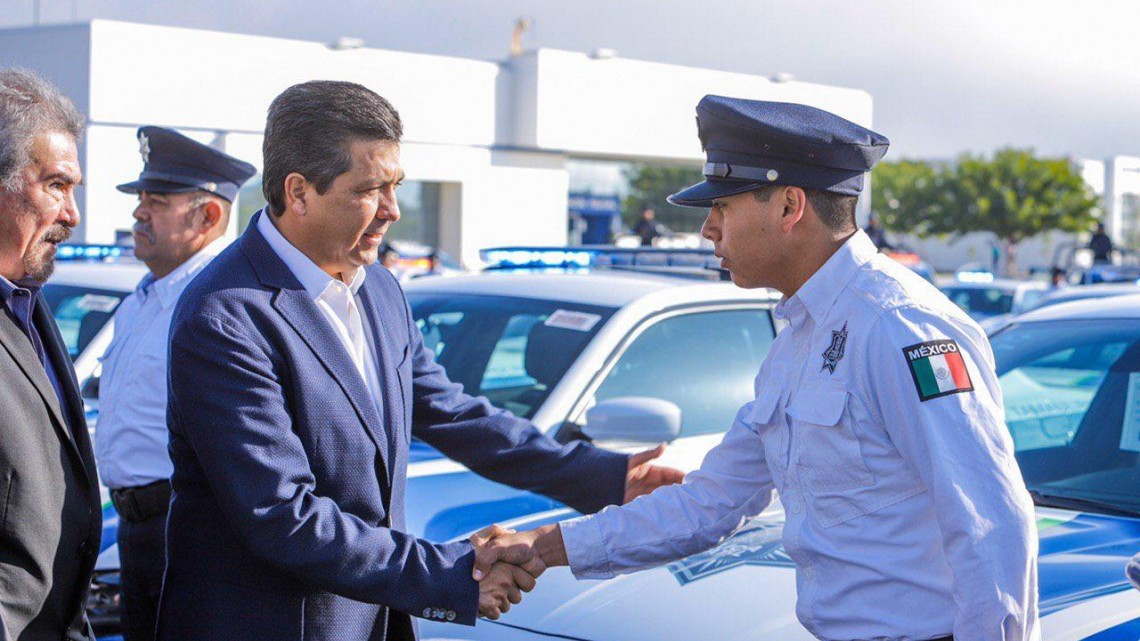 Entrega FGCV patrullas para reforzar la seguridad en Tamaulipas