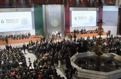 EPN DA MENSAJE POR SEXTO Y ÚLTIMO INFORME DE GOBIERNO