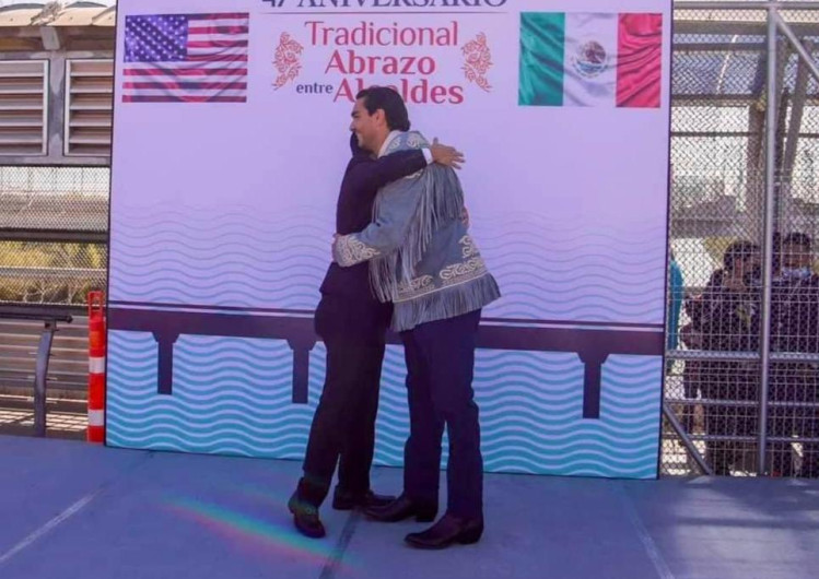 Celebrarán 48 aniversario del tradicional abrazo entre alcaldes de Reynosa e Hidalgo