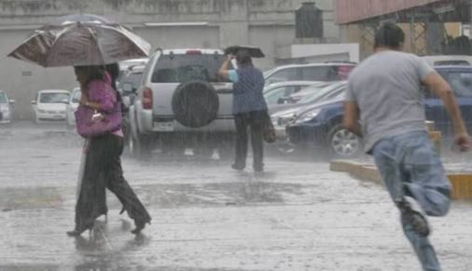Lluvias con tormentas y granizadas se prevén en la mayor parte del país