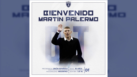  Martín Palermo es el nuevo DT del Pachuca