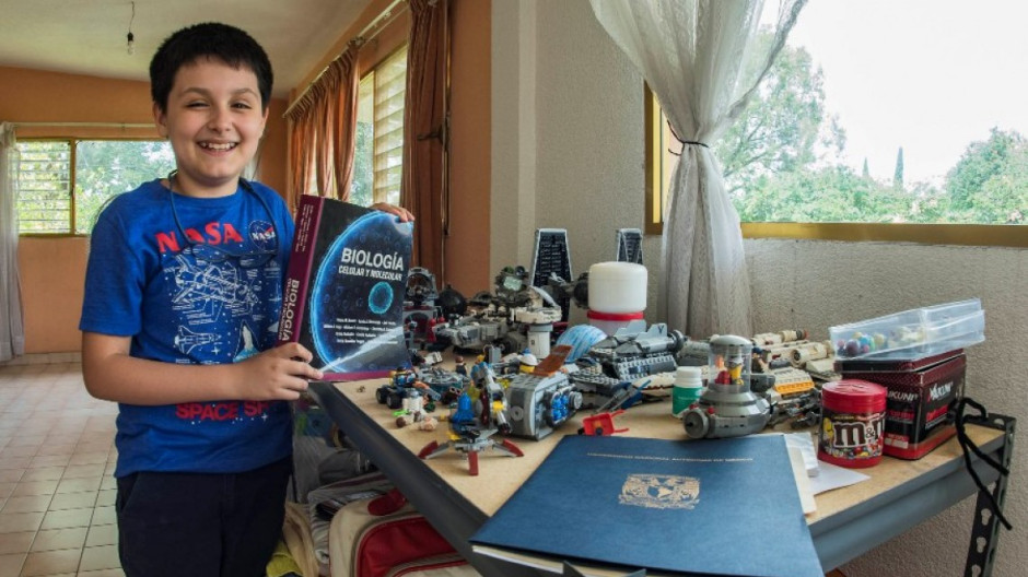 A sus 12 años estudiará la carrera de Física Biomédica en la UNAM