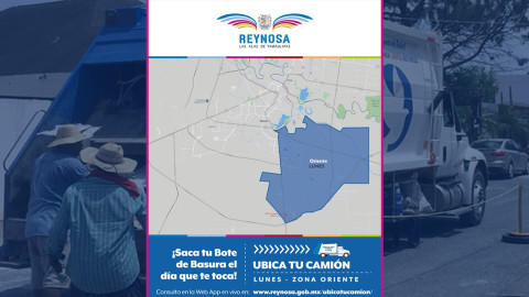 Habrá recolección en las colonias del Sector Oriente