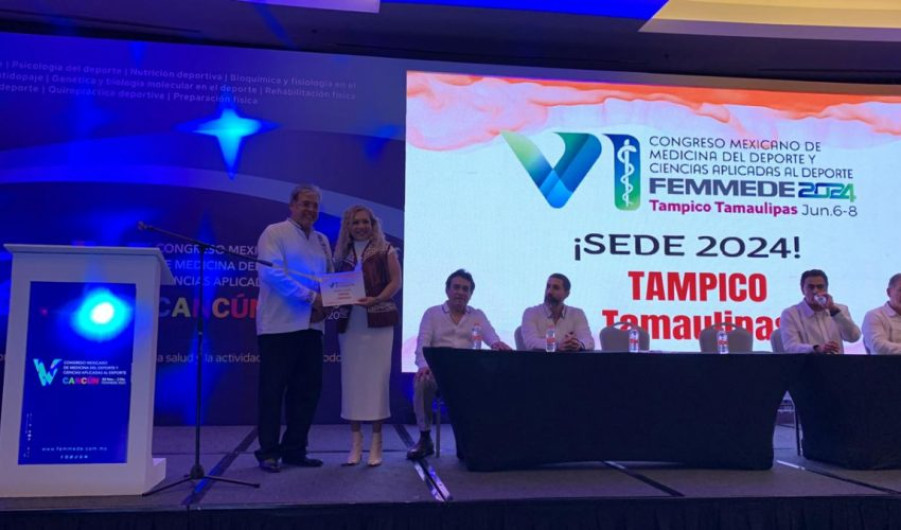 Tamaulipas sede del “VI Congreso Mexicano de Medicina del Deporte y Ciencias Aplicadas al Deporte FEMMEDE Tampico 2024”