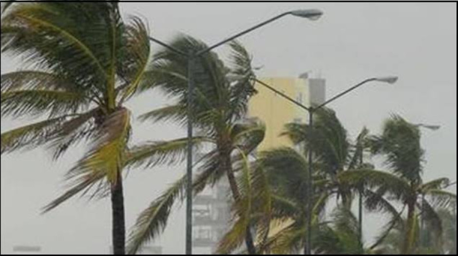 Fuertes vientos en norte y noroeste del país por nuevo frente frío