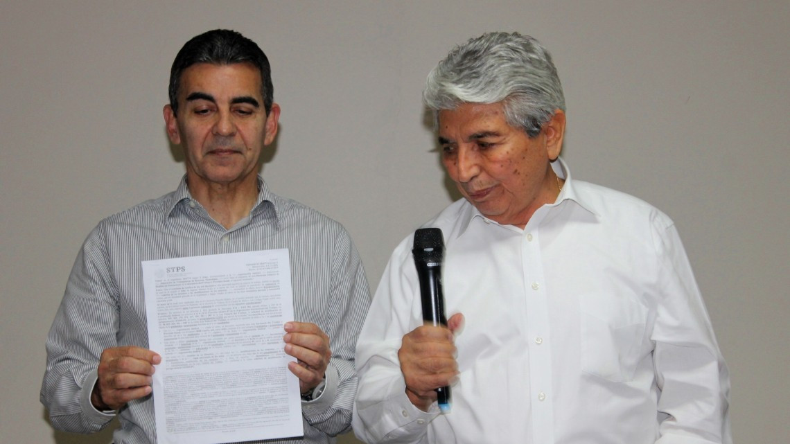 FTR recibe de la su Toma de Nota avalada por la Secretaría del Trabajo y Previsión Social