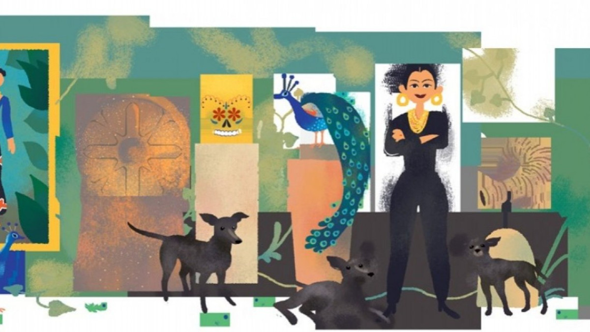 Google conmemora el 110 aniversario del nacimiento de Dolores Olmedo