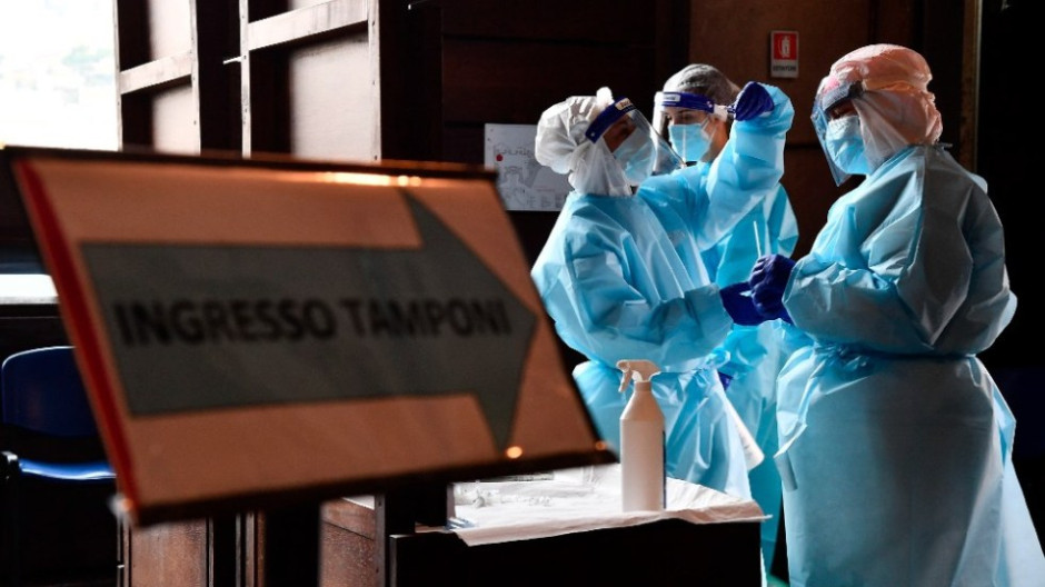 Italia supera los 800 muertos en las últimas 24 horas