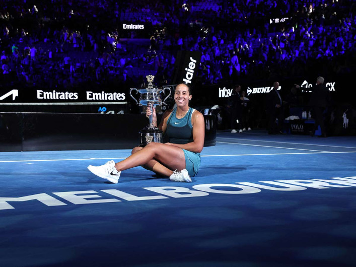 Madison Keys se corona en el Abierto de Australia 2025