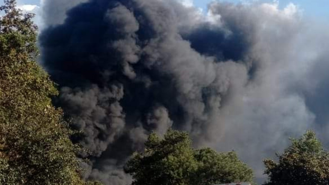 Así luce el incendio de la sierra de Oaxaca