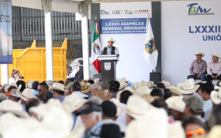 Reconoce Confederación Nacional de Organizaciones Ganaderas política pecuaria de Tamaulipas