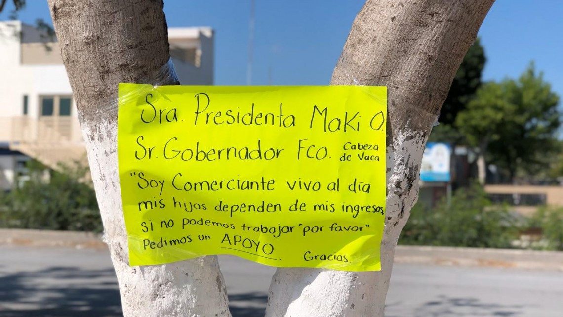 Tianguistas del Puente Elevado solicitan reapertura de tianguis