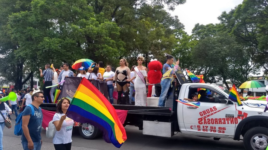 Puebla marcha por el orgullo LGBTI