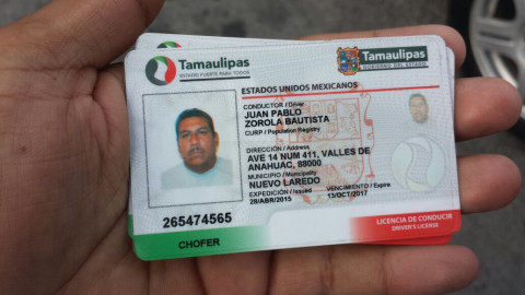 Ya hay material para las licencias de conducir