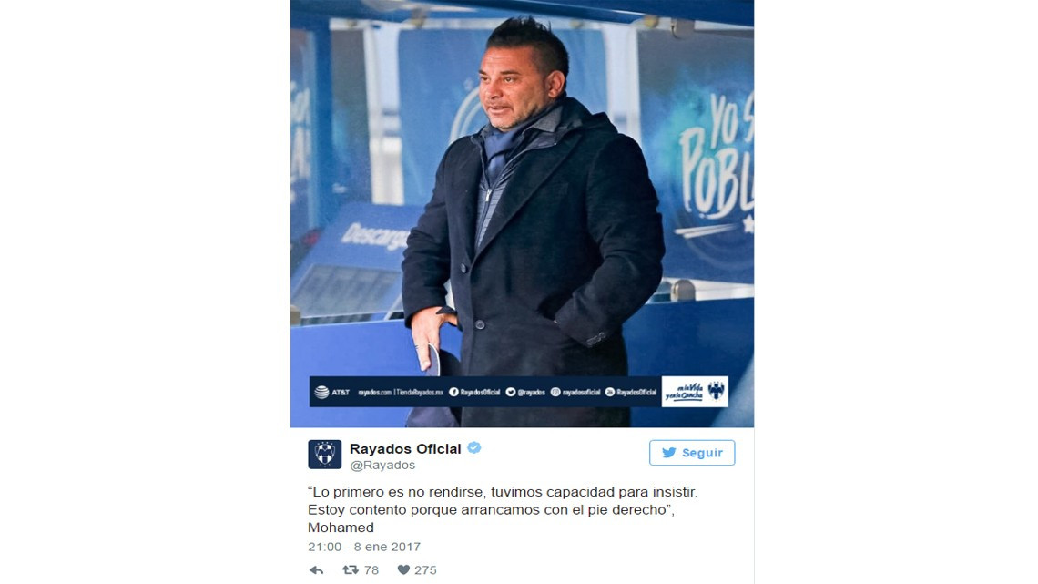 Inician Rayados con triunfo el Clausura 2017