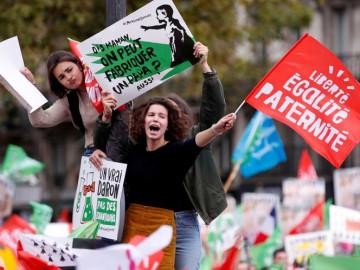 Marchan en Francia contra reproducción asistida para mujeres