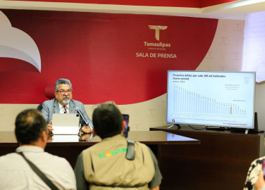 Afirman baja delito de violencia familiar en Tamaulipas