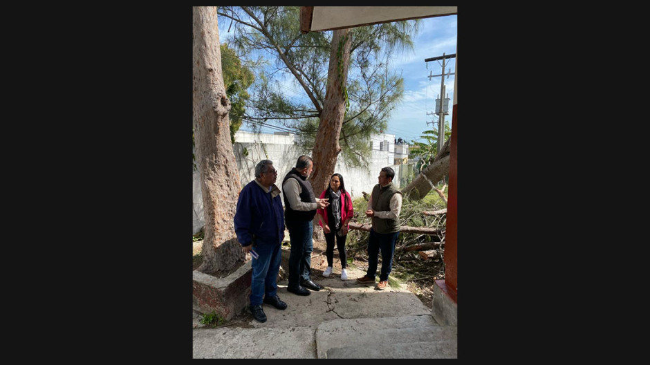 Restaurarán escuelas del sur afectadas por vientos