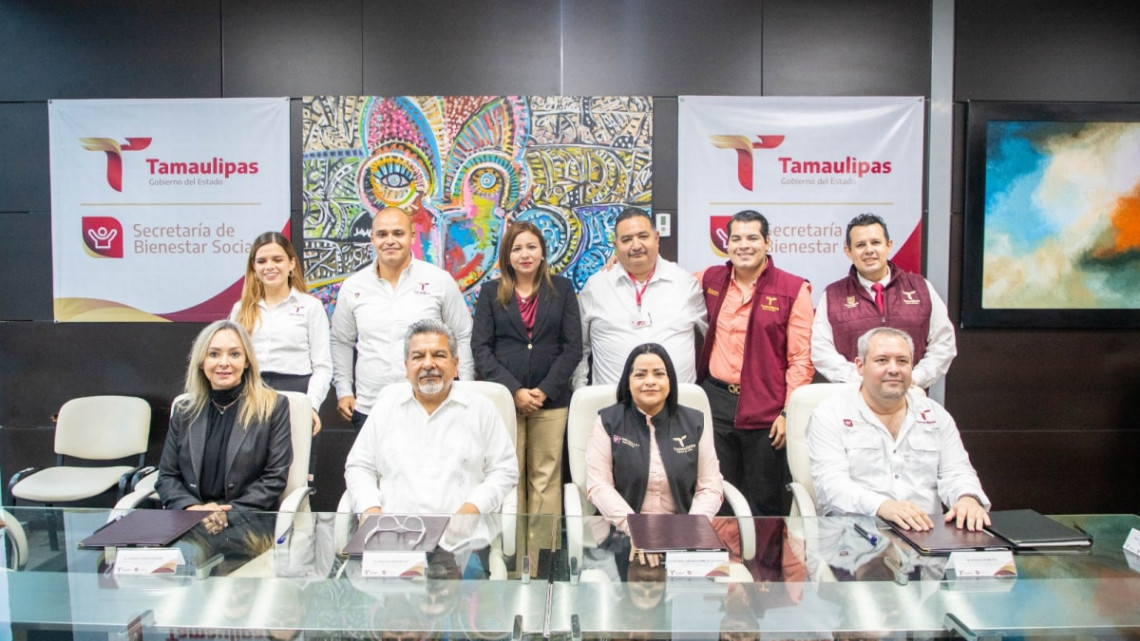 Van SEBIEN y SESESP, juntos contra la violencia en Tamaulipas