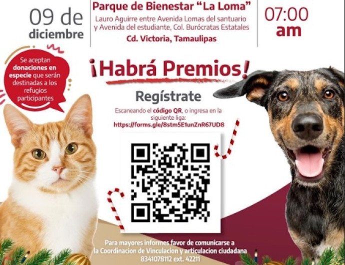 Promueve SEBIEN cuidado y adopción responsable de mascotas