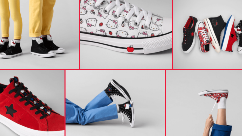 ¡Checa los nuevos converse de Hello Kitty!